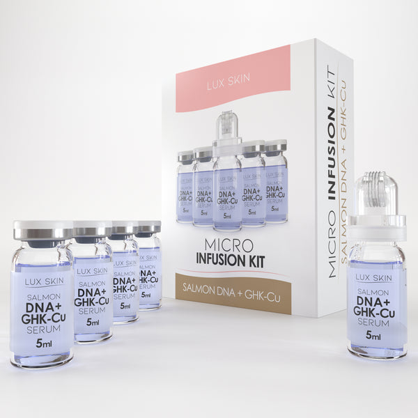 ghk-cu kit LUX SKIN® Micro Infusion Kit with Salmon DNA + GHK-Cu – LUX SKIN EUROPE